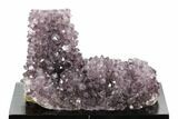 Tall, Amethyst Cluster With Stalactite Formation - Uruguay #121293-1